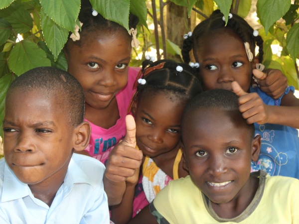 Five children from haiti